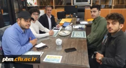 جلسه مسئولان کارگروه های دانشجویی پنجمین همایش ملی شیمی