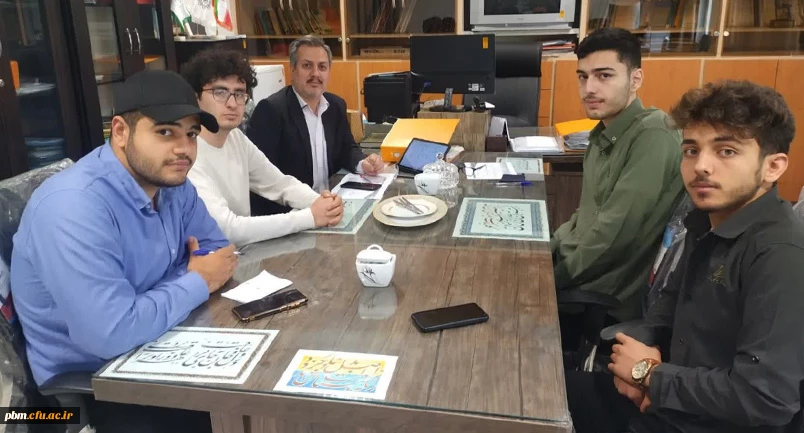 جلسه مسئولان کارگروه های دانشجویی پنجمین همایش ملی شیمی