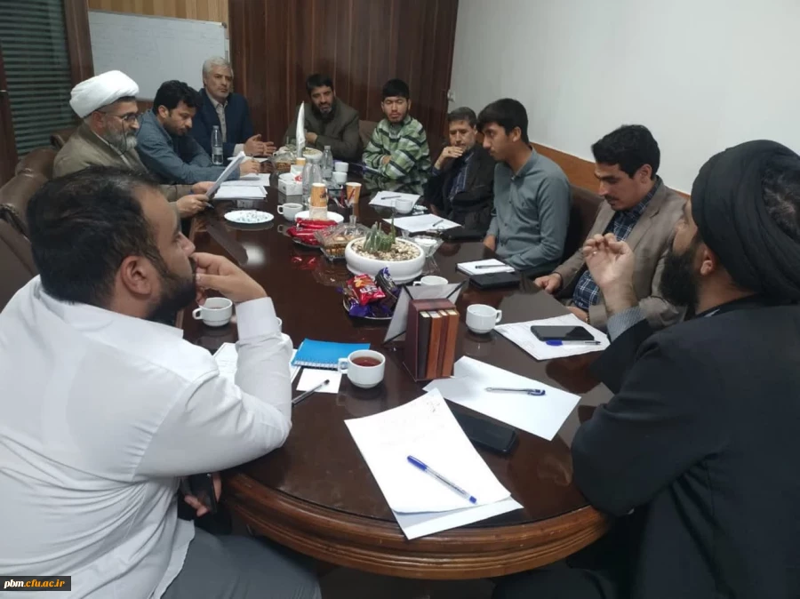 جلسه شورای پردیس شهید بهشتی