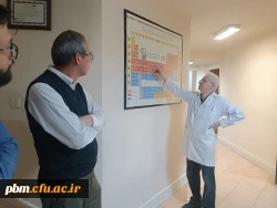 بازدید دانشجومعلمان پردیس شهید بهشتی از کارخانه لعاب مشهد