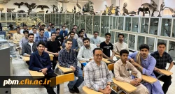 بازدید دانشجومعلمان رشته زیست شناسی از موزه جانورشناسی