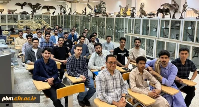 بازدید دانشجومعلمان رشته زیست شناسی از موزه جانورشناسی

دانشجومعلمان رشته زیست شناسی از موزه جانورشناسی بازدید کردند.