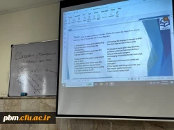 کارگاه آموزشی «مدیریت کلاس» ویژه دانشجومعلمان زبان انگلیسی در پردیس شهید بهشتی مشهد