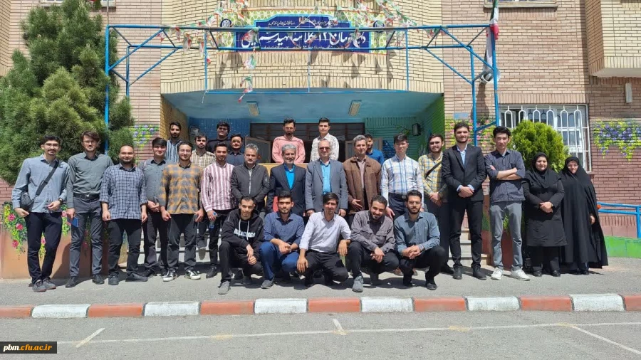 بازدید علمی از مدارس شهرهای گلبهار و گلمکان با هدف تعامل و آشنایی با فضای آموزشی