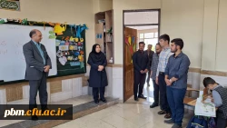 بازدید علمی از مدارس شهرهای گلبهار و گلمکان با هدف تعامل و آشنایی با فضای آموزشی