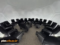 
تمام صندلی ها باسیستم های برقی و vip طراحی شده اند تا نهایت راحتی و رفاه بازدیدکنندگان تضمین گردد 
به پژوهشسرای دانشگاه فرهنگیان شهید بهشتی بپیوندید و مرزهای دانش و فناوری را در فضایی مدرن و تخصصی کشف کنید 