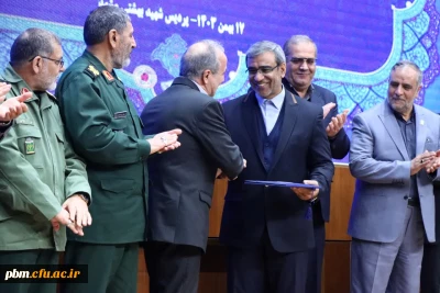 مراسم افتتاحیه پروژه های عمرانی پردیس شهید بهشتی با حضور غلامحسین مظفری استاندار خراسان رضوی  برگزار شد