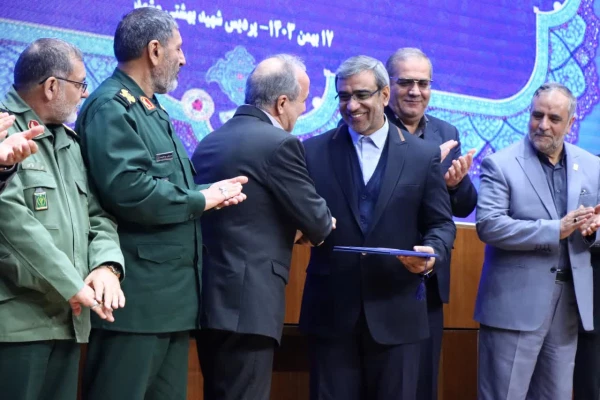 مراسم افتتاحیه پروژه های عمرانی پردیس شهید بهشتی با حضور غلامحسین مظفری استاندار خراسان رضوی  برگزار شد 2