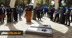  تجدید میثاق با شهدا  در پردیس شهید بهشتی مشهد