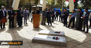 همزمان با آغاز هفته دفاع مقدس انجام شد:

 تجدید میثاق با شهدا  در پردیس شهید بهشتی مشهد