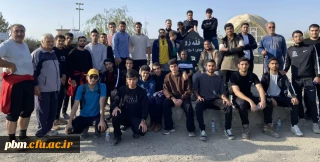 برگزاری همایش کوهپیمایی سراسری به مناسبت هفته تربیت بدنی و ورزش در پردیس شهید بهشتی مشهد