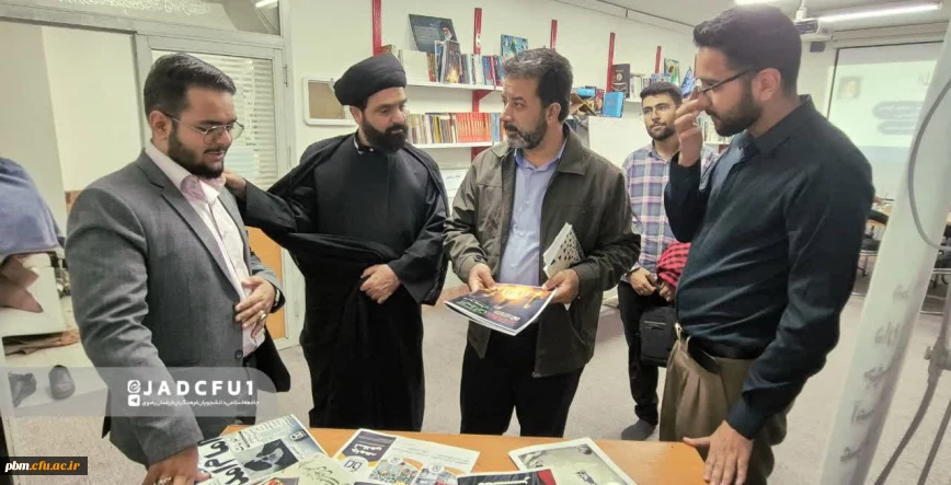 بازدید مدیرکل امور اجتماعی سازمان مرکزی دانشگاه فرهنگیان از دفتر تشکل جامعه اسلامی خراسان رضوی