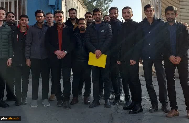  بازدید علمی دانشجویان آموزش راهنمایی و مشاوره از بیمارستان تخصصی روان پزشکی دکتر حجازی