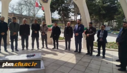 مراسم سالگرد رجعت شهدای گمنام مدفون در پردیس شهید بهشتی مشهد