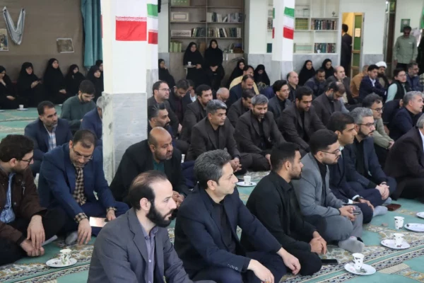مراسم اربعین شهادت رهبر شهید انقلاب در دانشگاه فرهنگیان خراسان رضوی